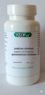 Bylinné kapsle Andělika lékařská