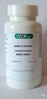 Bylinné kapsle Zeměžluč lékařská